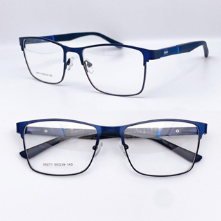 Armação De Óculos Masculino Quadrado Titânio com metal/moda em Oferta na Shopee