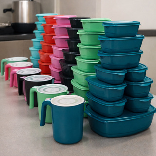 kit jogo de 11 peças + 1 Jarra com Tampa coisa de cozinha Potes Plásticos Vedação Alimentos em Oferta na Shopee