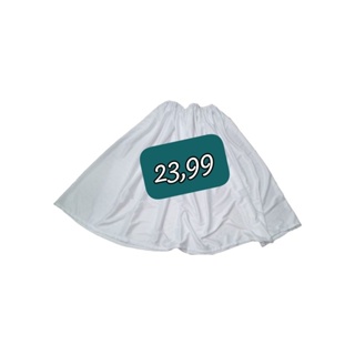 umbanda e candomblé saia de micro fibra simples sem barrado em Oferta na Shopee