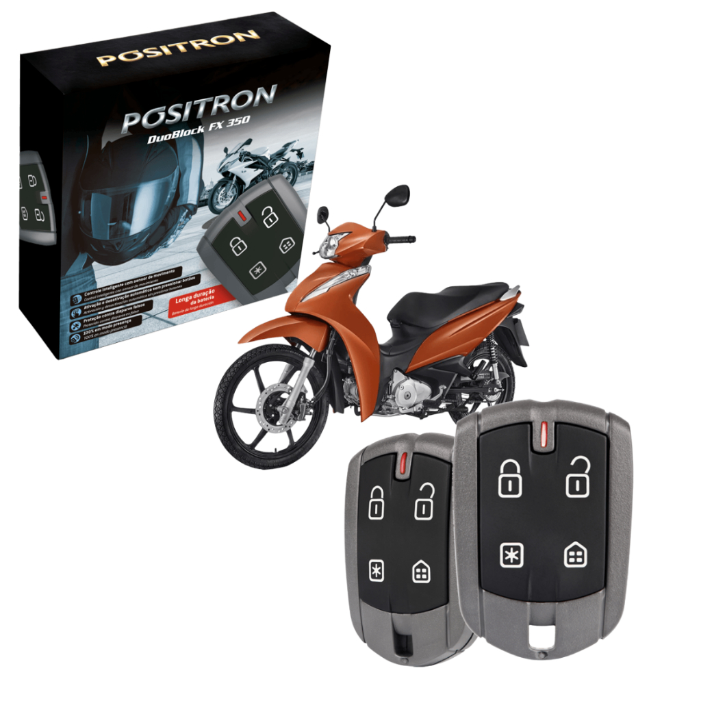 Alarme Moto Positron Duoblock G8 Honda Biz 125 2024 A 2026