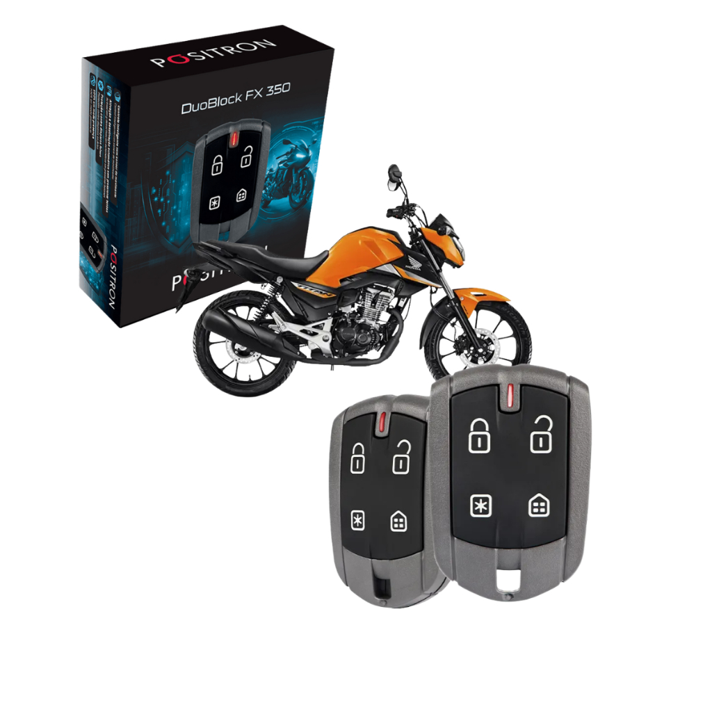 Alarme Moto Pósitron Fx G8 Dedicado Titan 125 150 160 2025 A 2026