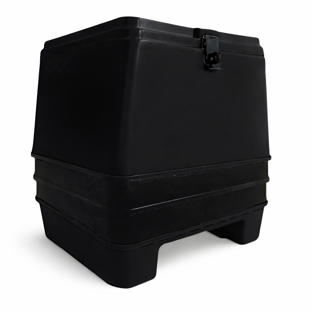 Baú Moto Omega MN3 126L Preto Bauleto para Motoboy Delivery Motofrete em Oferta na Shopee