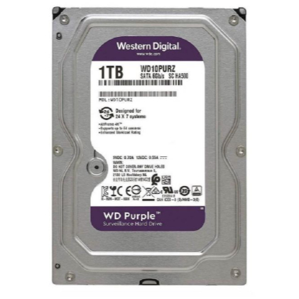 HD WESTERN DIGITAL 1TB PURPLE WD10PURZ 64MB