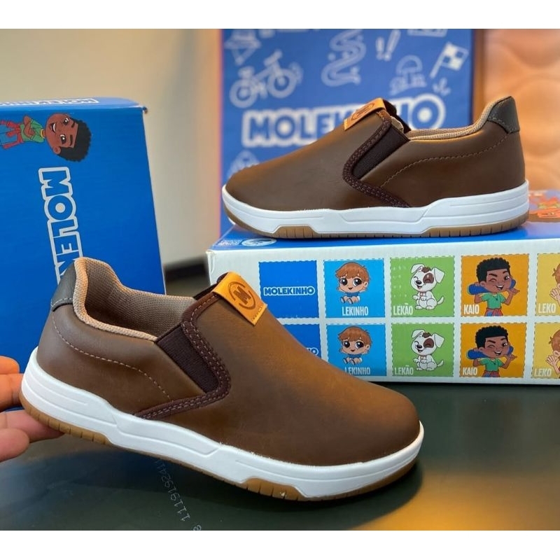 sapato casual molekinho