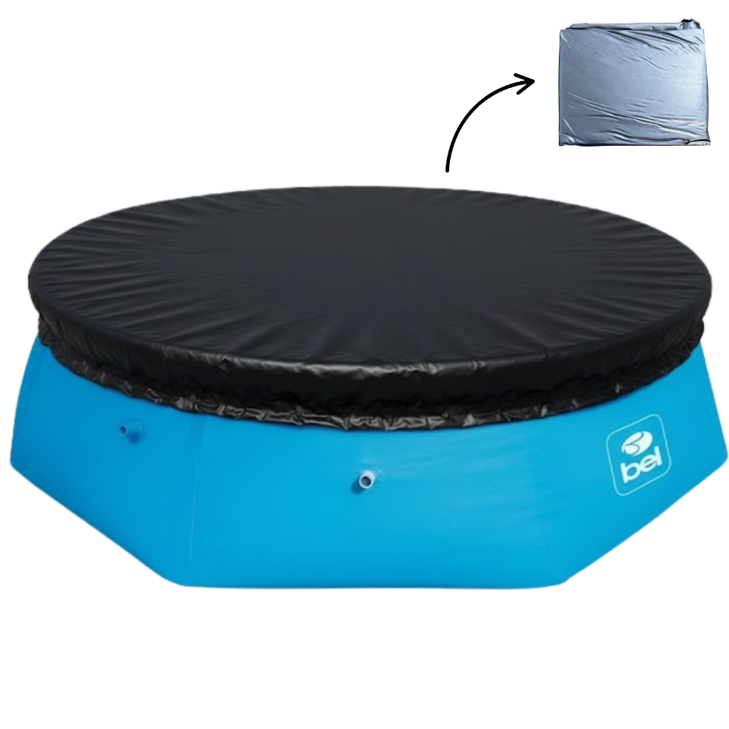 Cobertura Para Piscina 3,05m Bel 4600/5000L Proteção Total Contra Sujeiras em Oferta na Shopee