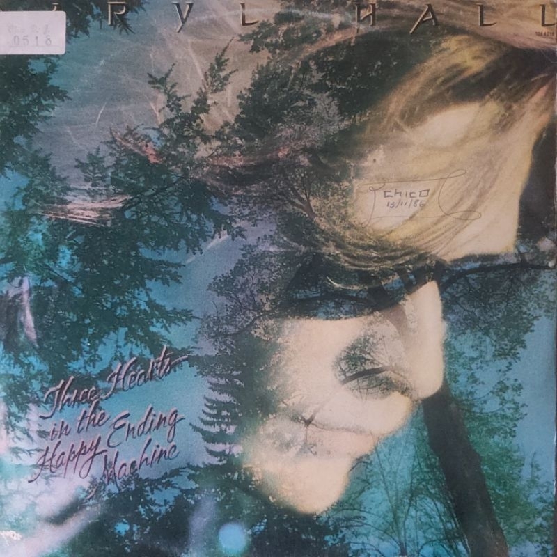 Lp Daryl Hall – Three Hearts In The Happy Ending Machine