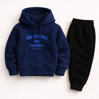 Conjuntinho Moletom Infantil LaConcept California Los Angeles Menino Menina Algodão Flanelado em Oferta na Shopee