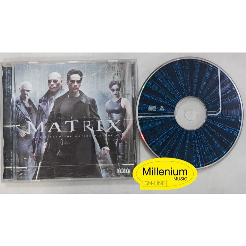 CD The Matrix  Music From The Motion Picture 1999 Original Gravadora Colecionador Ótimo Estado