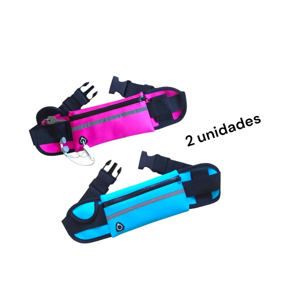 Pochete Fitness Corrida Kit com 2 Academia Fitness