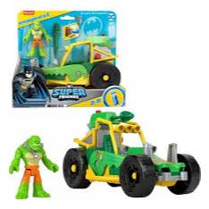 Imaginext Crocodilo com Buggy Killer Croc Buggy