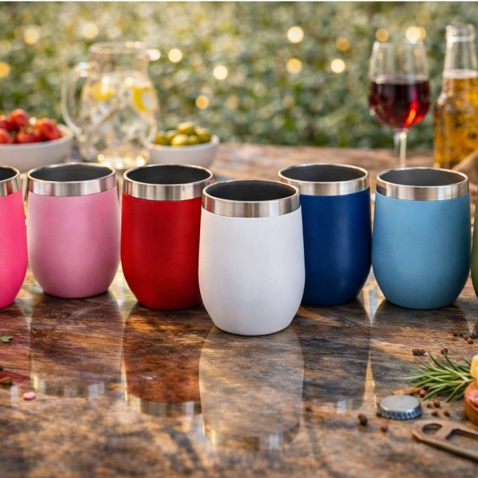 Mini Copo Térmico 80ml – Compacto, Elegante e Perfeito para Café,chá  e Bebidas Geladas