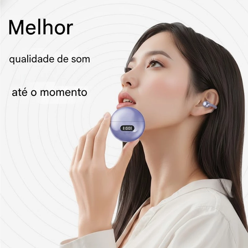 Fones de Ouvido Esportivos sem Fio com Clipe Q71 Bluetooth OWS — foto 8