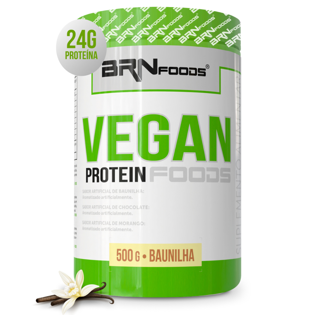 Vegan Protein Foods - Proteína Vegetal/Sem lactose - BRN Foods em Oferta na Shopee