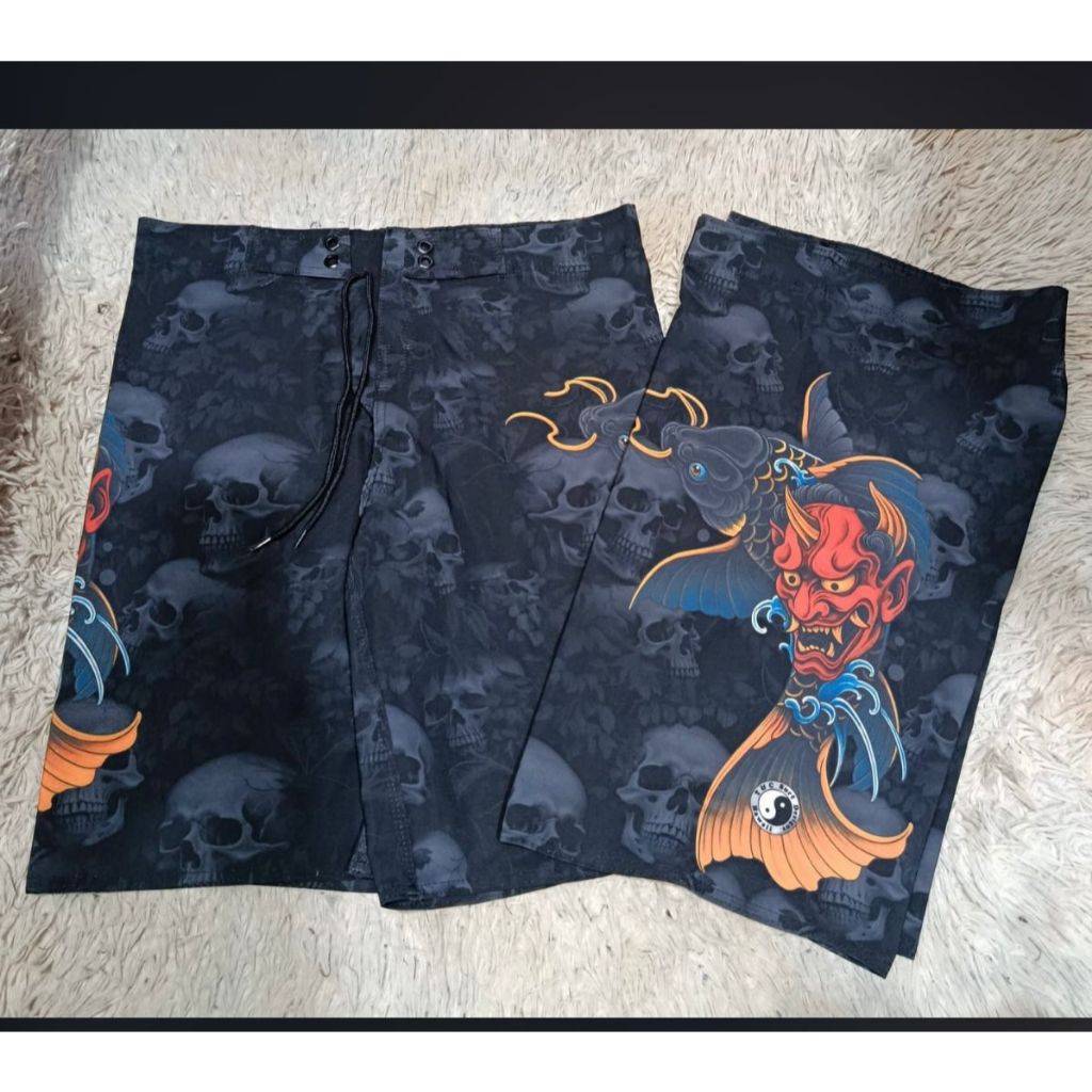 Bermuda surf Masculina estampado no tecido elastano pano molinho e secagem rápida