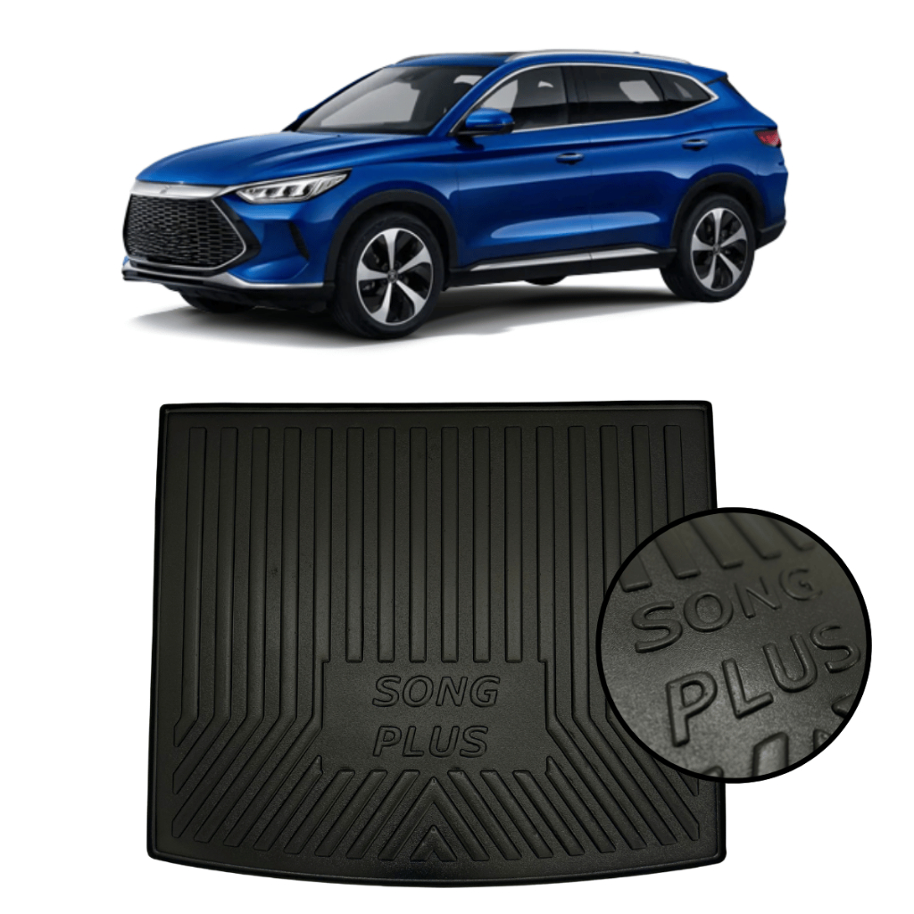 Protetor de Porta Mala Compatível com BYD Song Plus Premium 2022 2023 2024 2025 2026 Tapete Bandeja