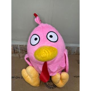 GALINHA ROSA DA TURMA DA GALINHA PINTADINHA PELUCIA ANTIALERGICA DE 35CM