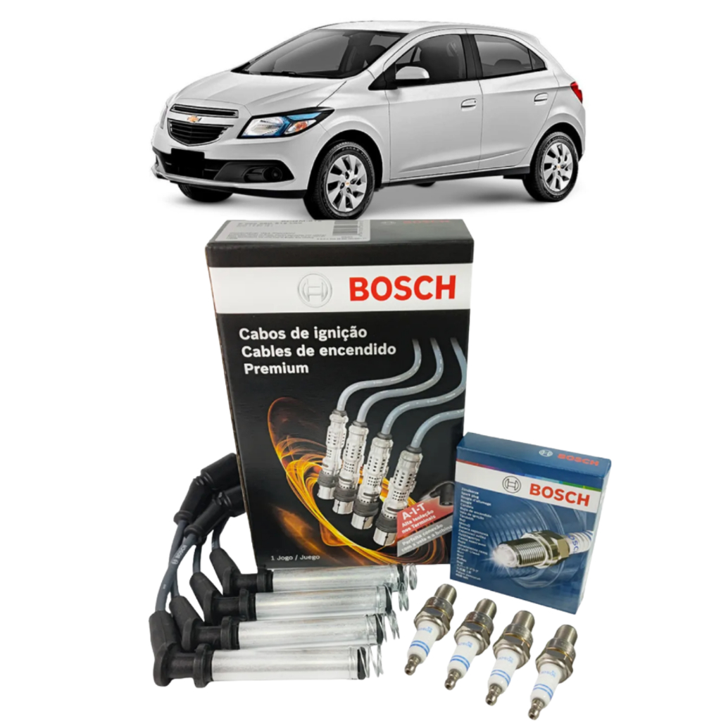 Kit Velas E Cabos Prisma Onix 1.0 1.4 Lt Ltz 2012 2013 2014 2015 2016 2017 2018 2019 em Oferta na Shopee