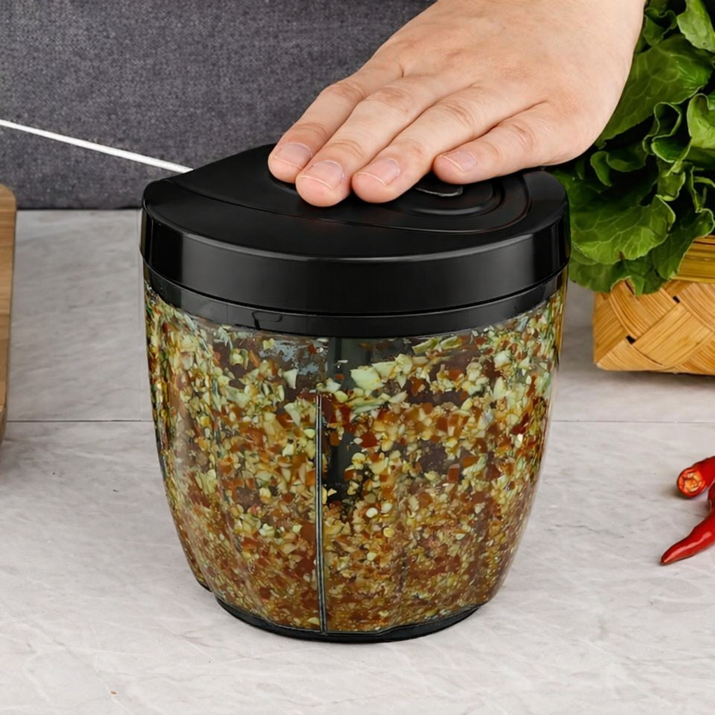 Triturador Grande De 900ML 5 Lâminas em Oferta na Shopee