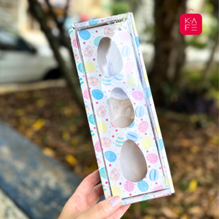 Caixa para Ovo de Colher Trio 50g (8x26,3x8cm) ASSK Kafe Embalagens em Oferta na Shopee