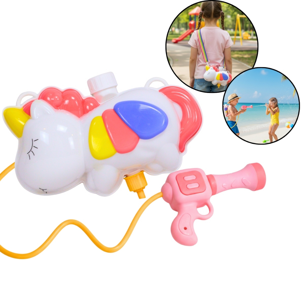 Mochila Arminha Lança Água Infantil Brinquedo Pistola DÁgua para Crianças - Castela em Oferta na Shopee