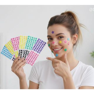 Kit 120 ou 320  Adesivo Estrela Seca Espinha, Anti‑acne, Proteção Dia/Noite Secativo em Oferta na Shopee