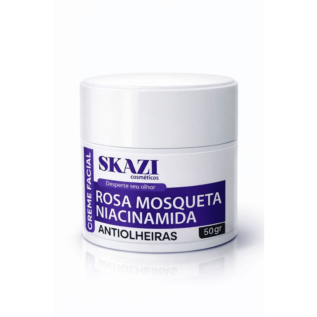 Creme Facial Antiolheiras SKAZI 50g | Área dos Olhos | Hidratação e Aparência Descansada em Oferta na Shopee