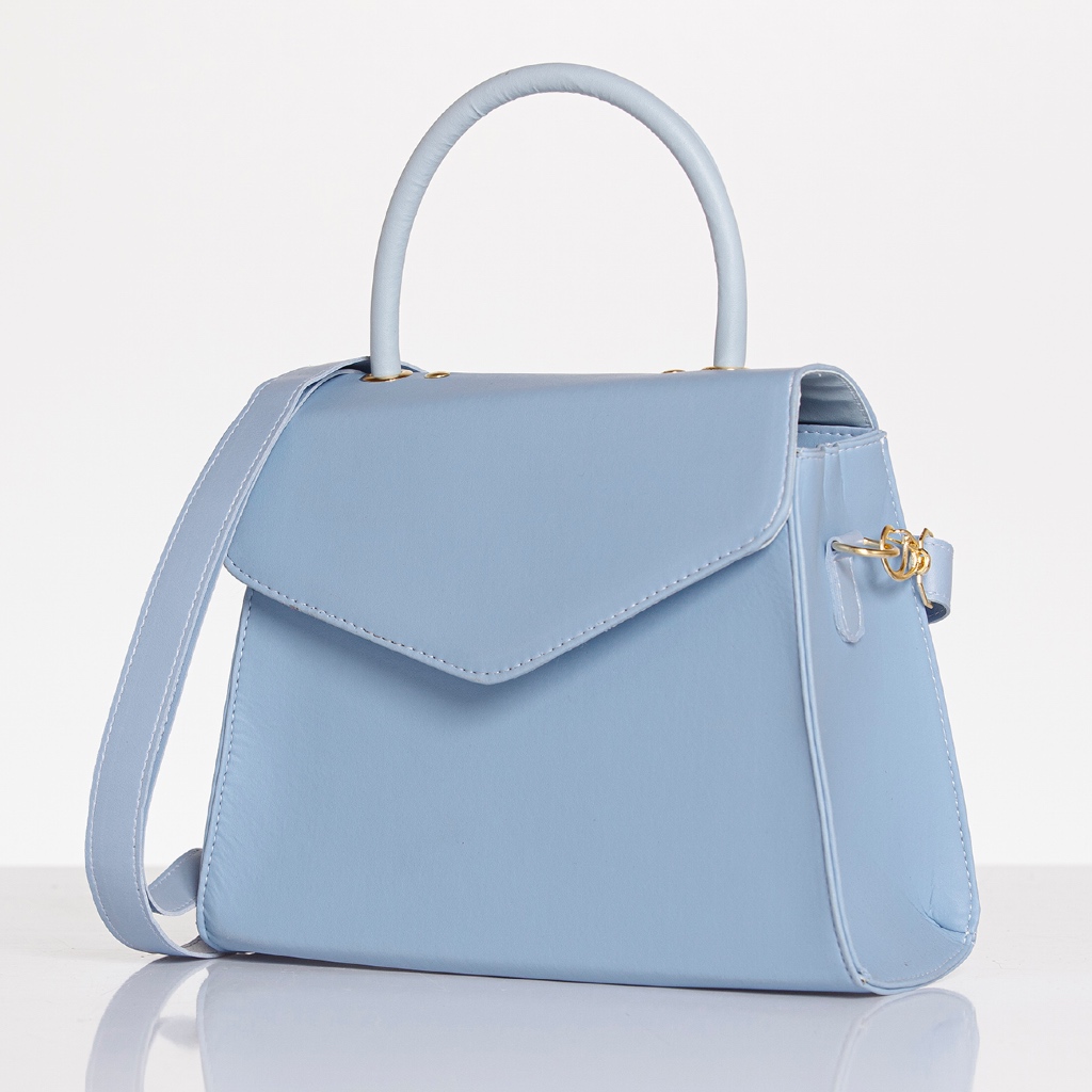 Bolsa Feminina Média Encanto com Fecho e Alça Transversal Removível Immateriale