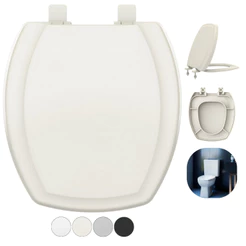 Assento Tampa Vaso Thema Incepa Reforçado Biscuit 1.6gpf