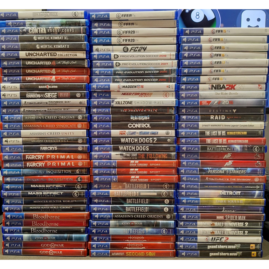 Jogos PlayStation 4 - PS4 - Diversos - Mídia Fisica Original - Envio Rápido