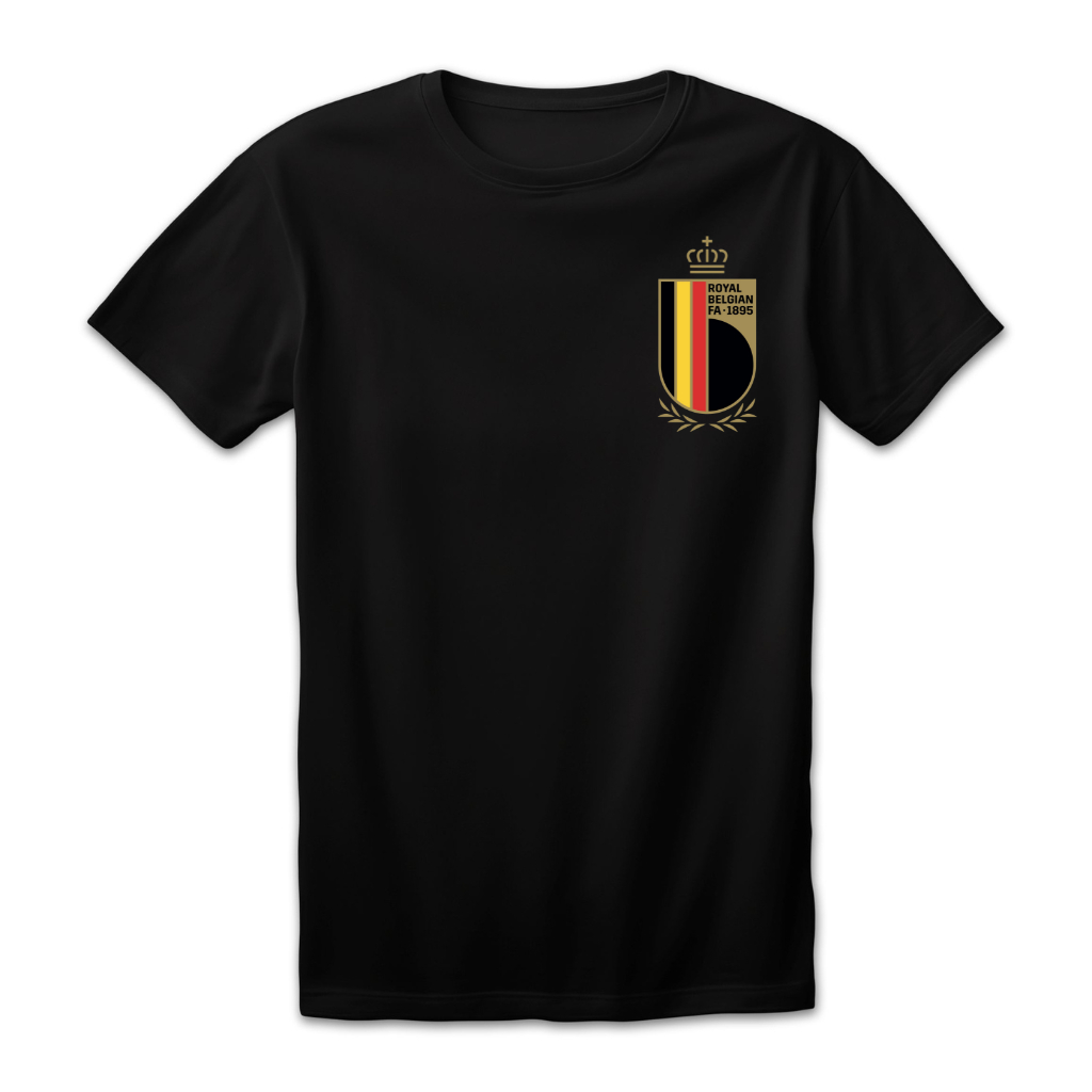 Camiseta Unissex Estampa Belgica Copa Mundo 2026 Futebol Algodão Conforto Edição Limitada Verão Dia