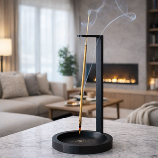 Incensário Porta Incenso Invertido Moderno Decorativo 22Cm em Oferta na Shopee