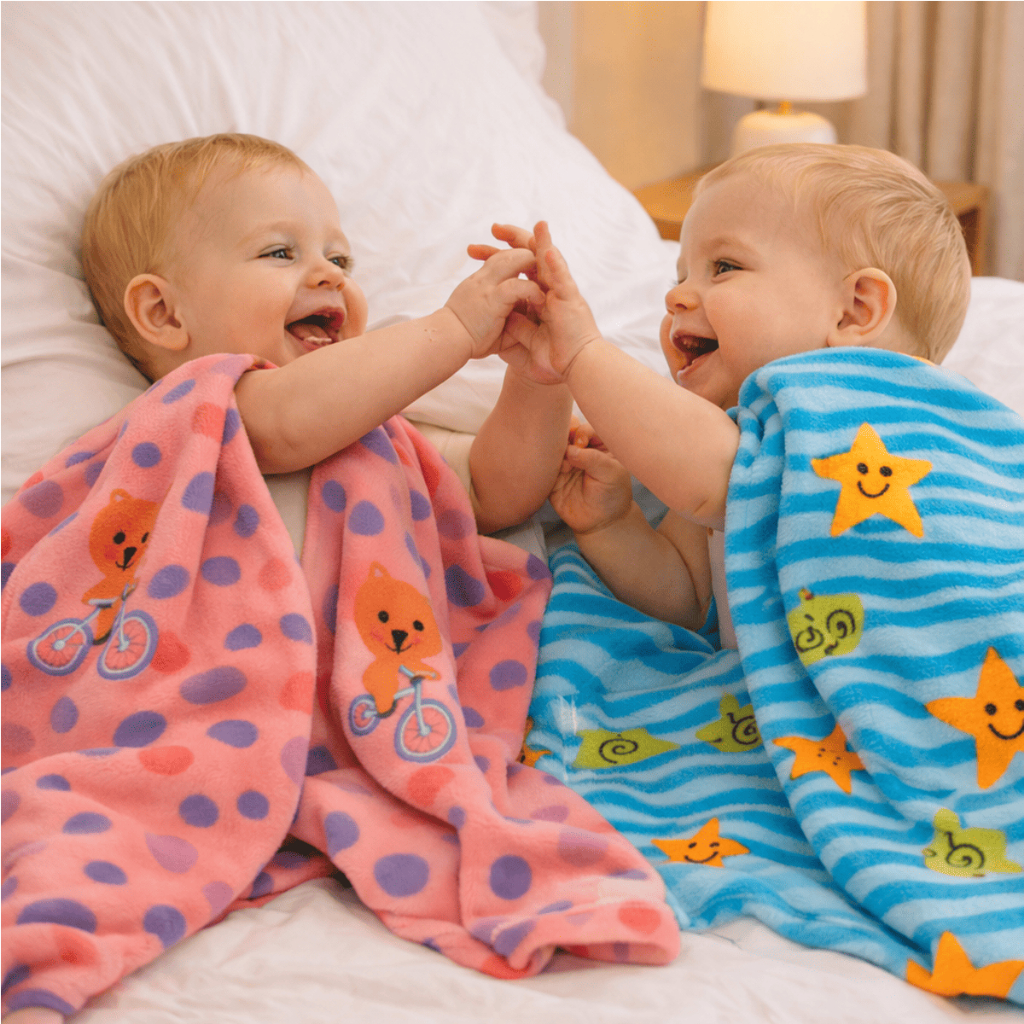 Cobertor Manta de Bebê Rosa e Azul Quentinha Soft Microfibra Coberta Unissex Macia Cama em Oferta na Shopee