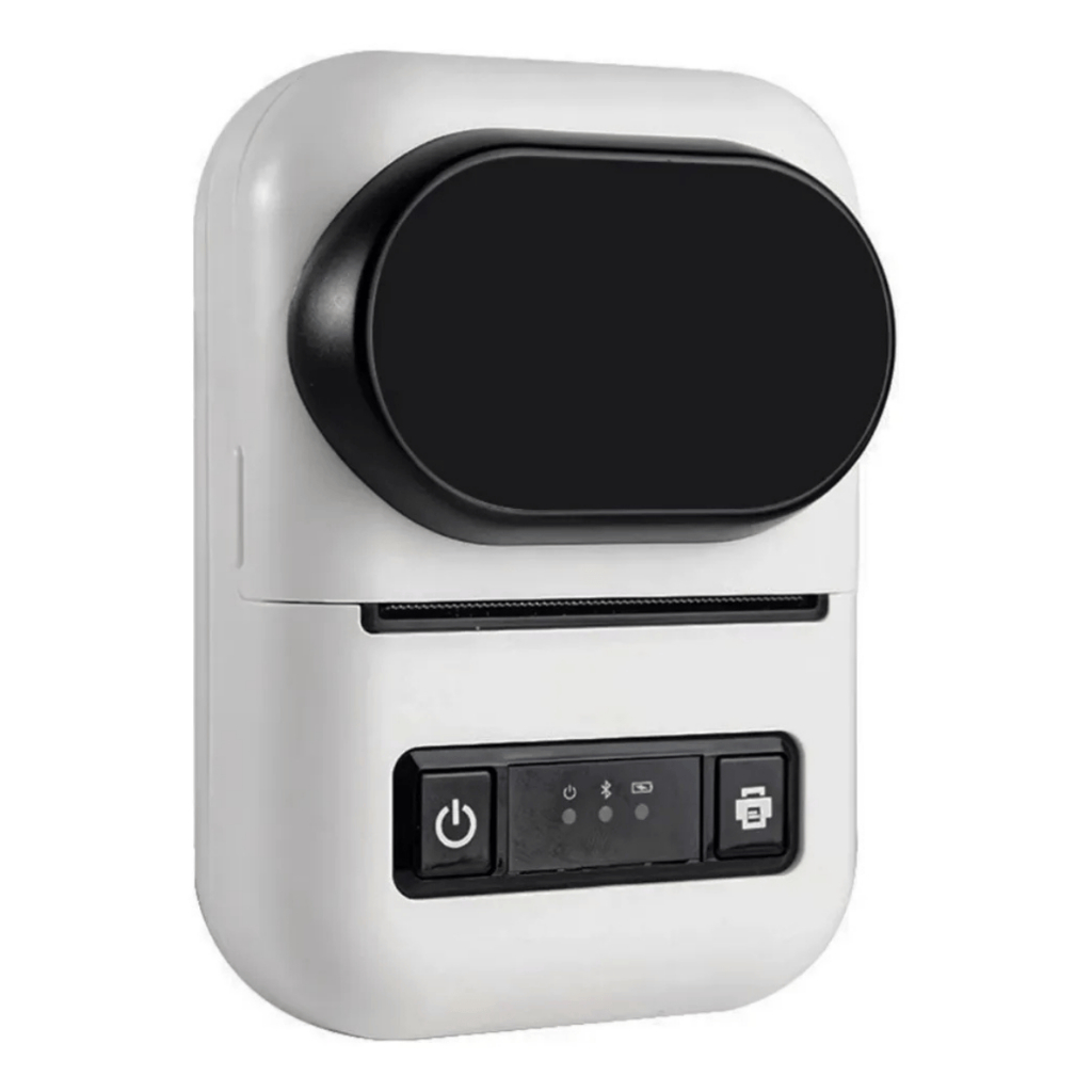 Impressora Térmica Bluetooth 58mm Branco Portátil, Leve e Alta Qualidade