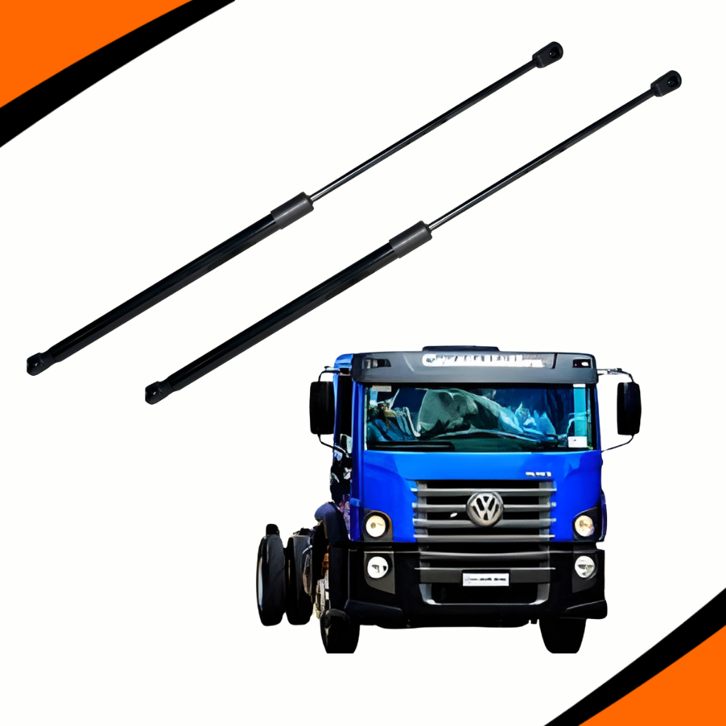 Par Amortecedor Grade Frontal Vw Constellation Cilindro Grade