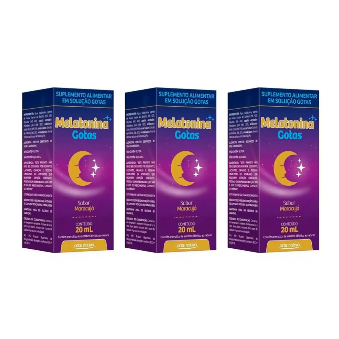 Melatonina em Gotas 20ml em Oferta na Shopee
