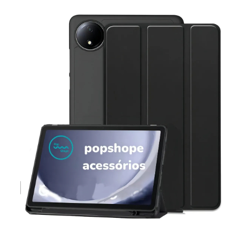 Capa Case Tablet Para Xiaomi Redmi Pad SE 8,7" (2024) Com função sleep+pelicula+caneta