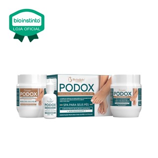 01 KIT PODOX Podologia Spa dos Pés Bio Instinto Manicure Unhas Rachaduras Esfoliante  Hidratante em Oferta na Shopee