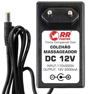 Fonte 12v Para Colchão Magnético Massageador Vibratorio em Oferta na Shopee