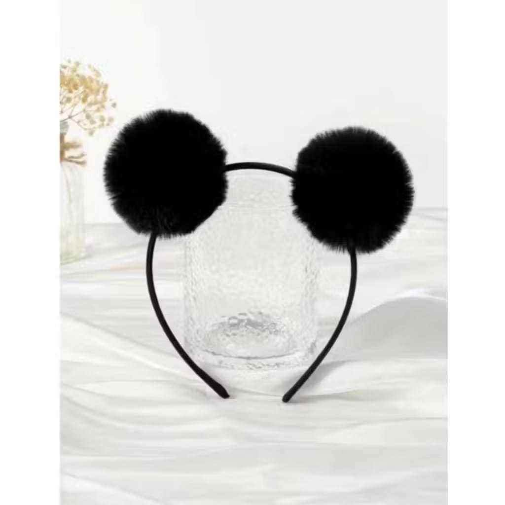 Tiara Infantil com Pompom – Arquinho para Cabelo Maria Clara, Acessório Delicado e Confortável