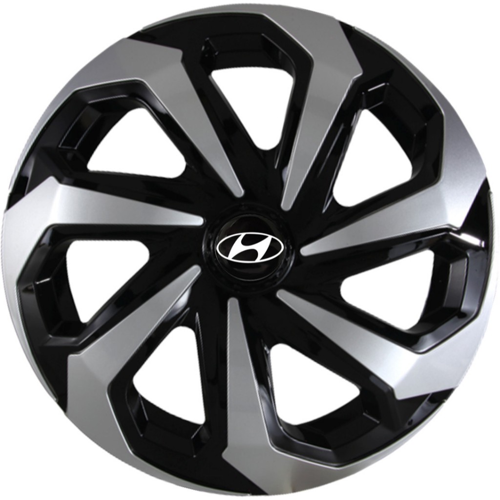 Kit 4 Calotas Esportivas aro 13/14/15 Spider Fiat Gm Ford Vw Renault Hyundai Toyota Nissan