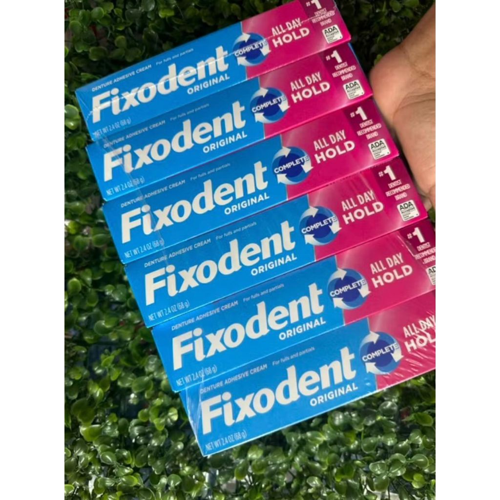 Fixodent Original 40gFixador De Prótese Em Gel Sem Glúten