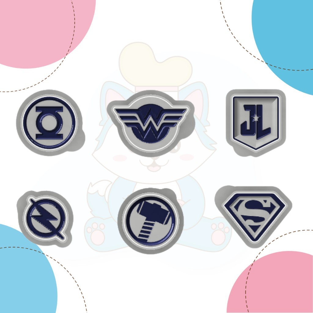 Kit ejetor para brigadeiro SUPER HERO 2