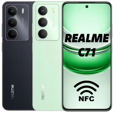 Celular Smartphone Realme C71 5G COM NFC 128GB OU 256GB Versão Global ORIGINAL 1 ANO GARANTIA REALME BRASIL
