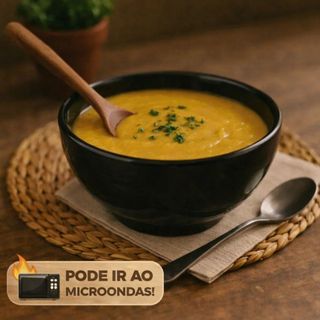 Kit Bowl Cumbuca de Cerâmica Esmaltada Premium 400 ml Ideal Para Feijoada Caldos Sorvetes e Açaí