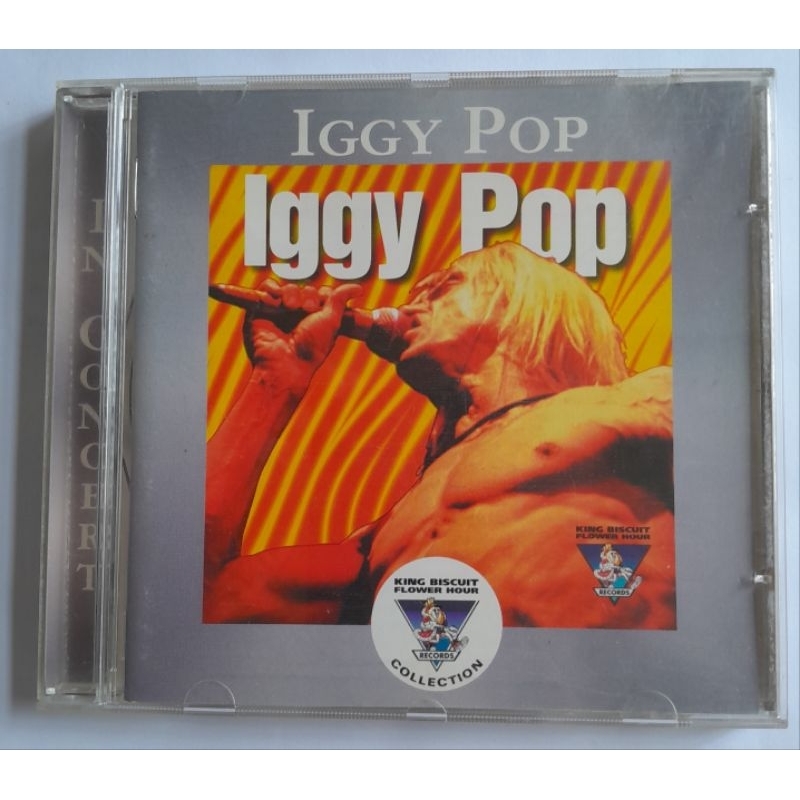 CD IGGY POP - KING BISCUIT - LIVE IN BOSTON 1988.