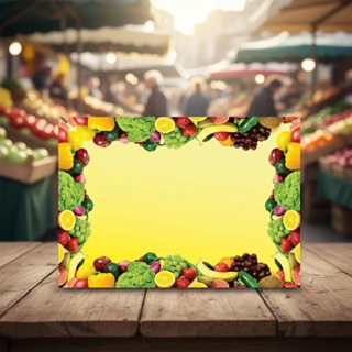 Placa de Preço Feira Escreve e Apaga 12x17cm - 50 un em Oferta na Shopee