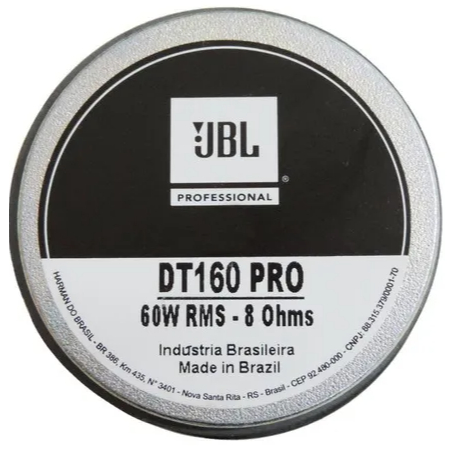 Driver Dt160 Pro Jbl Elenium 60 Wrms 8 Ohms