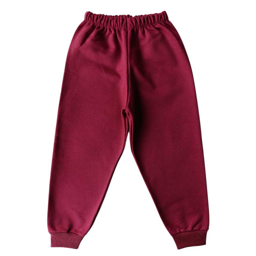 Calça Moletom Jogger Infantil Unissex Flanelada Inverno em Oferta na Shopee