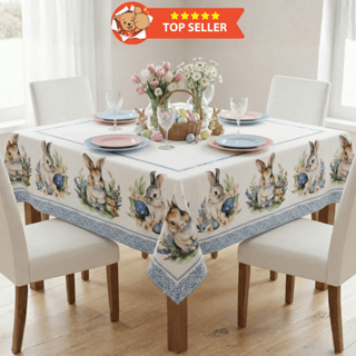 Toalha de Mesa 4 Lugares Pascoa | Estampa Exclusiva 2026 | Tecido Premium | Acabamento Perfeito em Oferta na Shopee