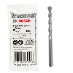 Jogo De Brocas P/ Concreto Da Bosch 10unidades 5 X 85 Mm